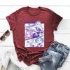 Kpop Lovci démonů Tričko Dárek pro milovníka korejského popu Kpop Huntrix Tričko Ležérní s krátkým rukávem Dámská trička Streetwear Dámské topy