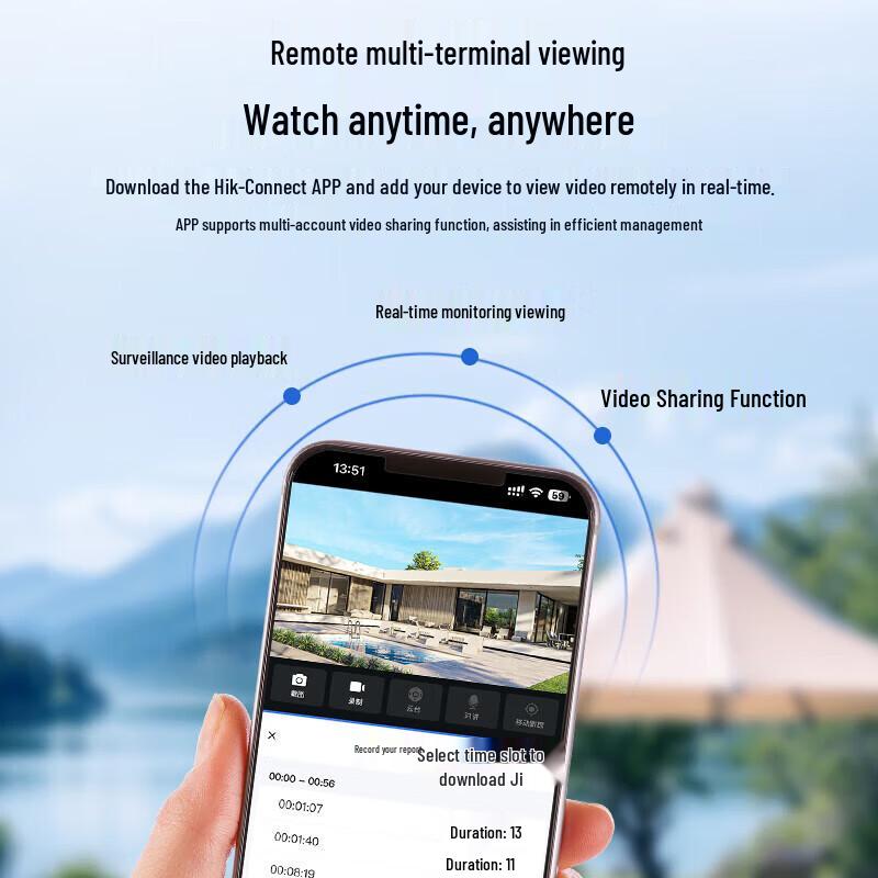 Hikvision DS-2CD1T45D-LA 4MP Full-Color Bullet IP Camera CN plug (adapter included)