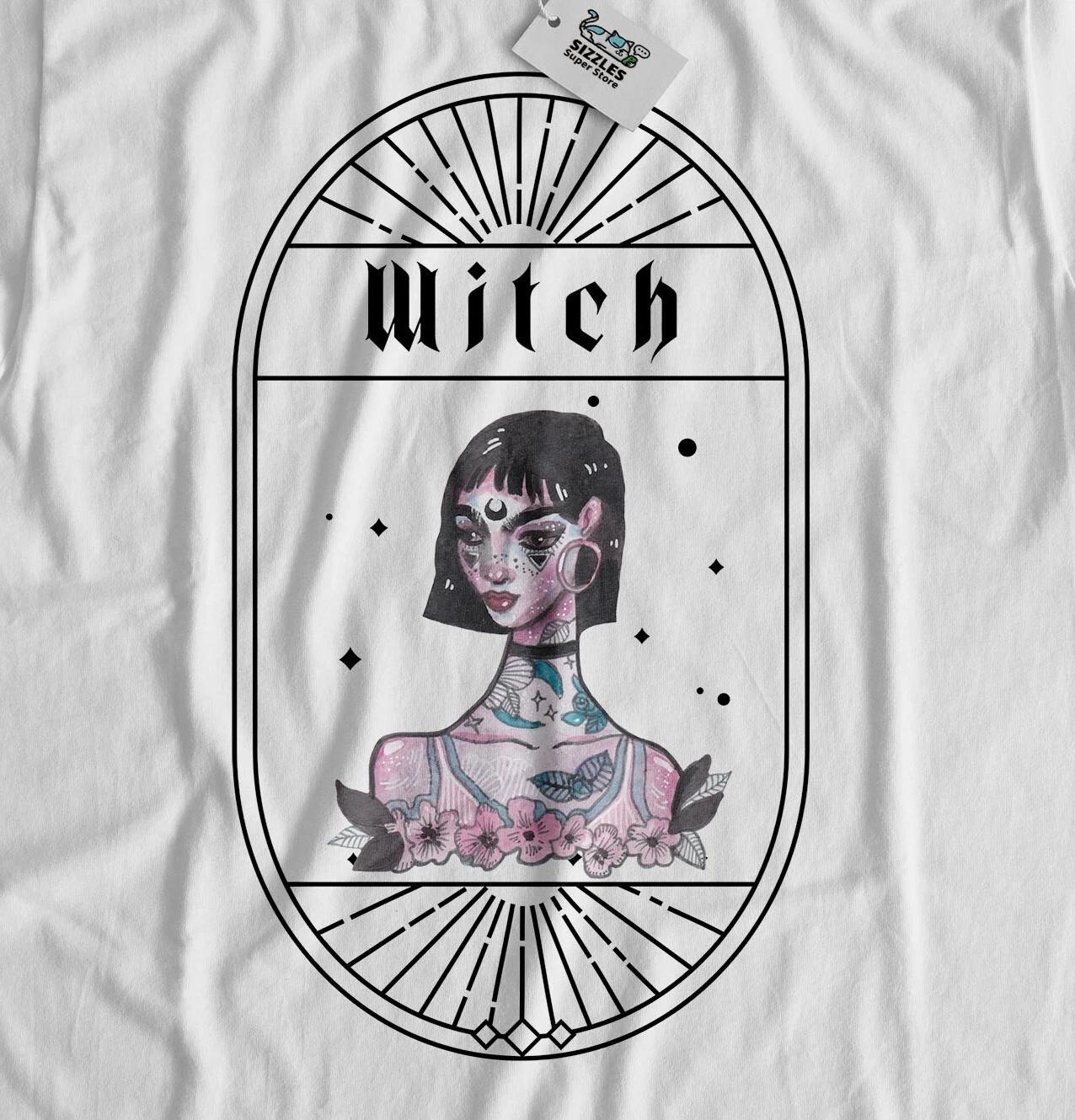 

Unisex WitchCore T-Shirt Goth Tattooed Witches Gifts 3XL
