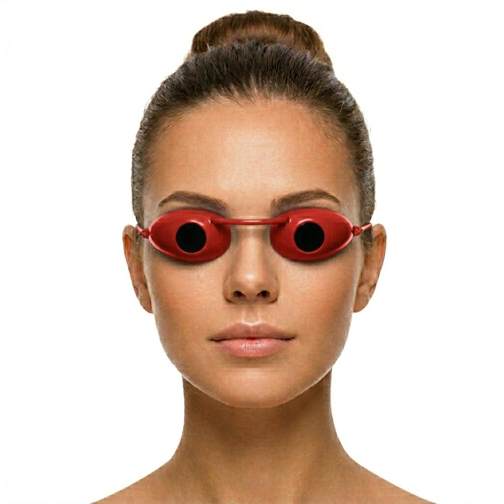 Australian Gold Peepers UV/UVA/UVB Tanning Protective Goggles Red