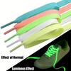 Night Luminous Shoelaces Flat Luminous Shoelaces