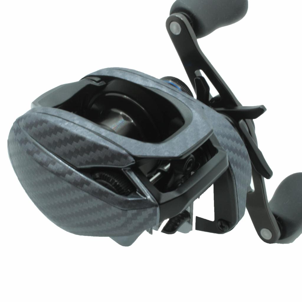 CUSTOM Custom Decal for YOROI 23SLX DC Baitcasting Scratch Protection SEAT.JP Reel, (Silver, Left-Handed)