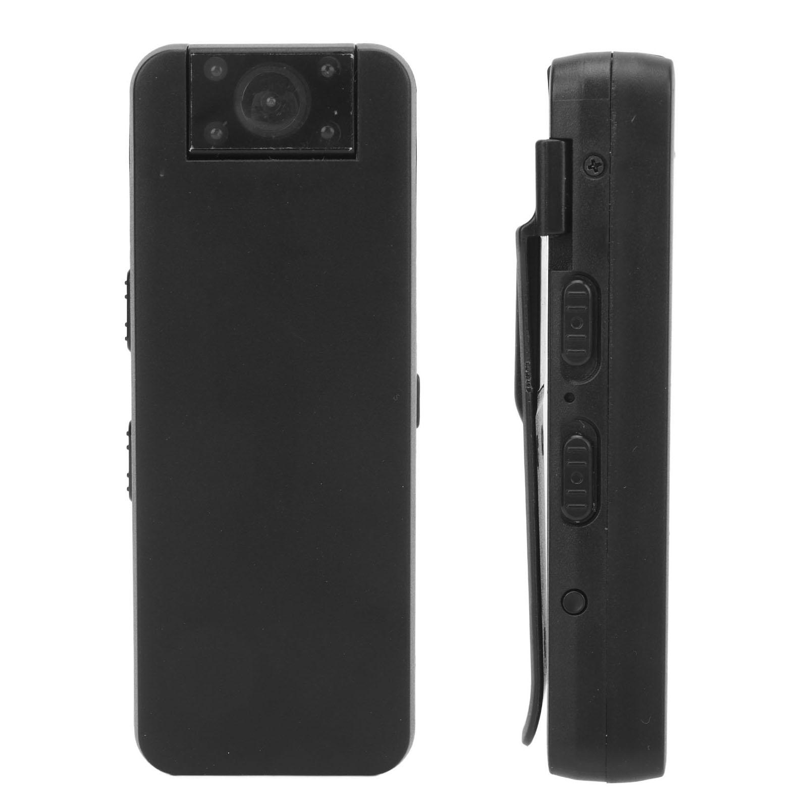 

Body Worn Camera with Back Clip 1080P HD Night Vision Loop Recording Magnetic Wearable Pocket Video