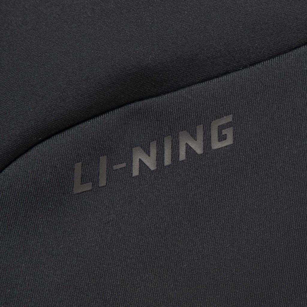 Li-Ning Simple Quick-Dry Versatile Comfortable Solid Color Stand Collar Long Sleeve T-Shirt Men Tops ATLV313-4