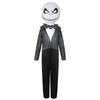 Jack Skellington Cosplay Kostüm Halloween Party Outfit für Jungen