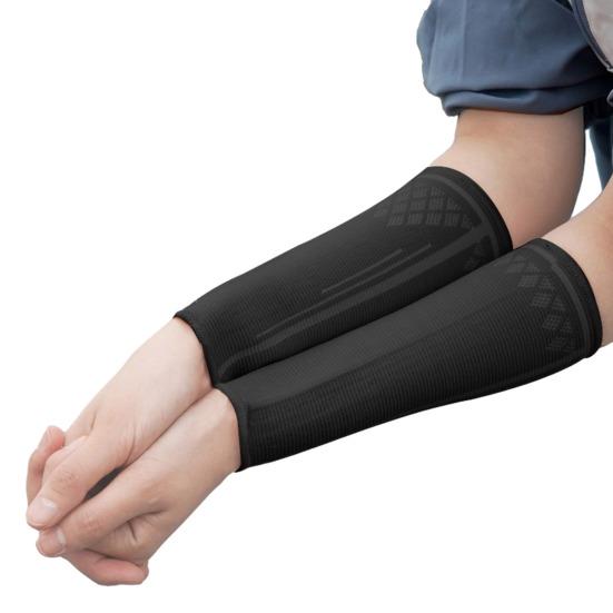 1 Pair Sports Wristband Stretchy Breathable Sweat Absorbing Wrist Compression Sleeve Men Women Volleyball Basketball Tennis Knitted Wrist Brace