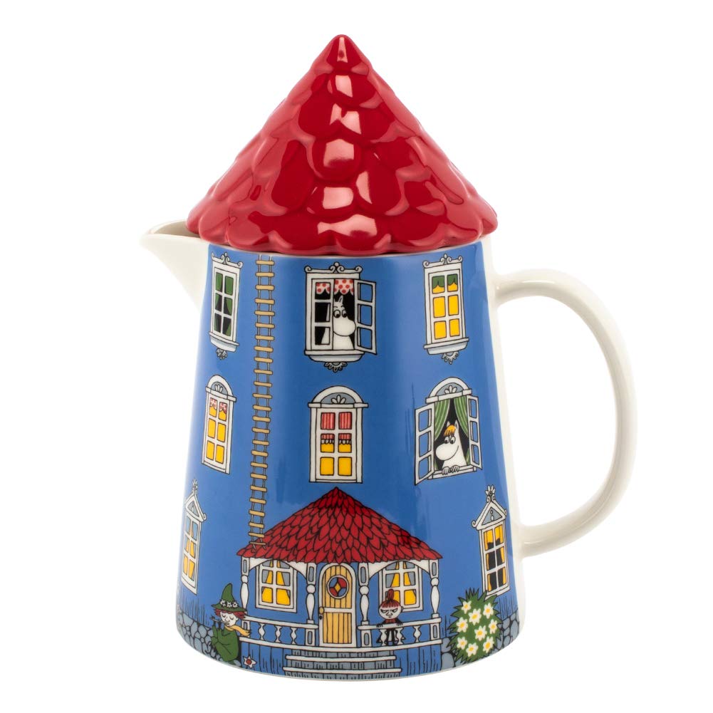 Arabia Moomin Moomin House Pitcher with Lid 1.0L [Parallel Import]