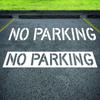 No Parking Silicone Template Reusable Washable 12Inch Letter Road Sign Parking Lot Paint Template For Asphalt Pavement Sidewalk