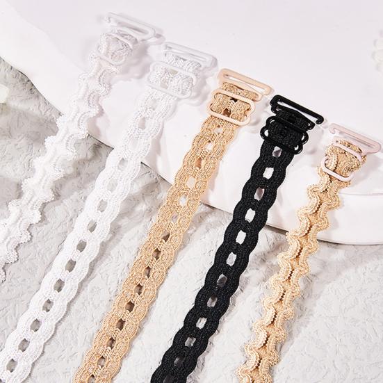 1 Pair Women Shoulder Strap Adjustable Sexy Lace Bra Chain Shoulder Chain Replacement