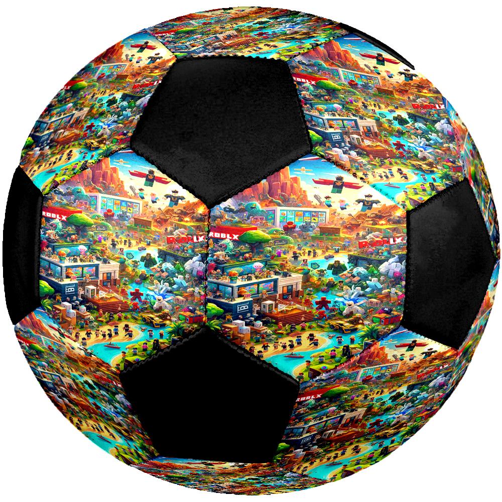 Roblox Theme Size 5 Soccer Ball, Suitable for Both Indoor and Outdoor Matches, a Gift Suitable for Everyone.
