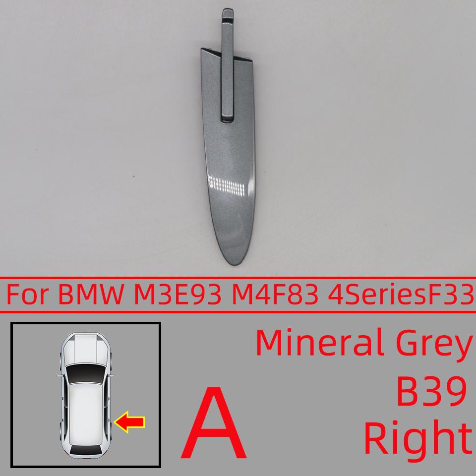 For BMW E93/M3 07-13 F83/M4 14-19 4Series F33 Convertible Roof Trim Cover Trim Strip Accessory Painted Auto Parts