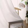 2Pcs Flower Semi-circular Floral Tulle Curtains for Living Room Decoration Bedroom Sheer Curtains Room Kitchen Window Treatment