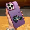 Silver Off-road Vehicle Phone Case for iPhone 12 Pro Max to iPhone 17 - 15-Color Niche Design