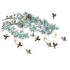 Chinese Ink Painting Bamboo Birds Wall Stickers for Living Room Bedroom Sofa Background Decor Vinyl Wall Decals Home Decor