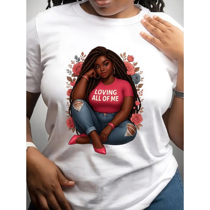 

European size Long-Haired Women S Printed T-Shirt, an Ideal Choice for Spring And Autumn Casual Wear, Machine Washable, Polyester S белый