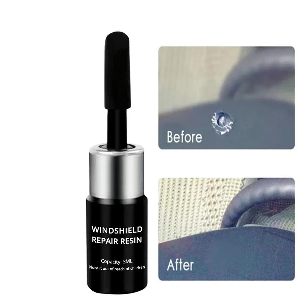 1-5Pcs Car Glass Scratch Repair Fluid Agent Upgrade Auto Window Glass Nano Scratch Crack CrackResin Repair Agent Auto Accessory