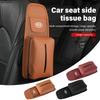 For Car Seat Back Storage Leather Multifunction Tissue Storage Bag Cerato Proceed Venga Stonic Picanto Sorento Stinger