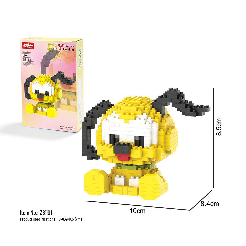 Kuromi and My Melody Compatible Building Blocks for Girls - Sanrio-Inspired Toys