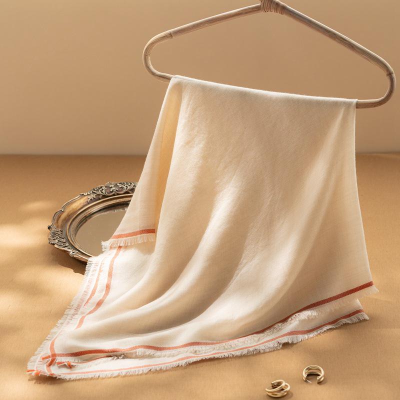 Women s New Style 100% Pure Cashmere Herringbone Tassel Scarf Shawl