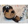 Metal and Plastic Double-Swinging Chaotic Desk Sculpture Electric Forever Motion Toy Balance Pendulum Balls
