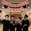 Creative Graduation Banner Garland Reusable Graduation Party Hanging Decorations  Wall Decor