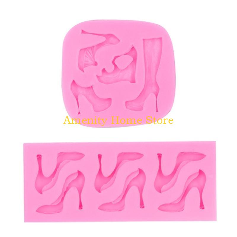 F26C High Heel Shoe Chocolate Mold Valentines Day Chocolate Mold Candy Molds