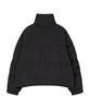 The Green Lab Down Jumper With Sleeve Snaps [Black]