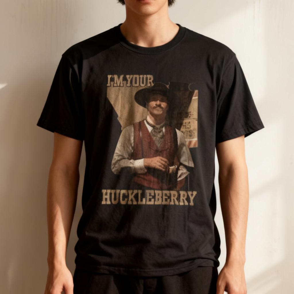 Val Kilmer Tombstone I m Your Huckleberry T-Shirt S-5XL Nwt M
