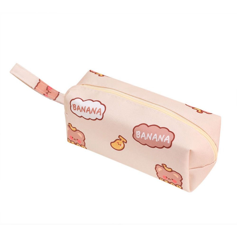 

Холщовый пенал с медведем, пенал, креативная канцелярская сумка, школьный офис