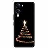 Christmas Case For Vivo Y04 Y04S Y37C Soft Silicone Phone Cover Funda For Vivo Y 04 04S 37C Black TPU Protective Bumper Casing