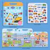 Reusable Sticker Book For Toddlers, Waterproof Sticker Books, Quiet Diy Activity For Kids, Fun & Educational Learning Toy