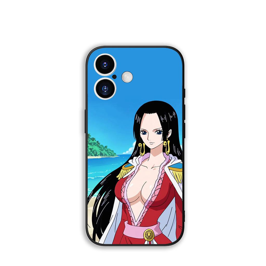 Cover One Piece Luffy Boa Hancock for Motorola Moto G04 G13 G14 G22 G23 G20 G32 G34 G35 G64 G82 G84 G53 G60 G72 E14 E15 E13 Case