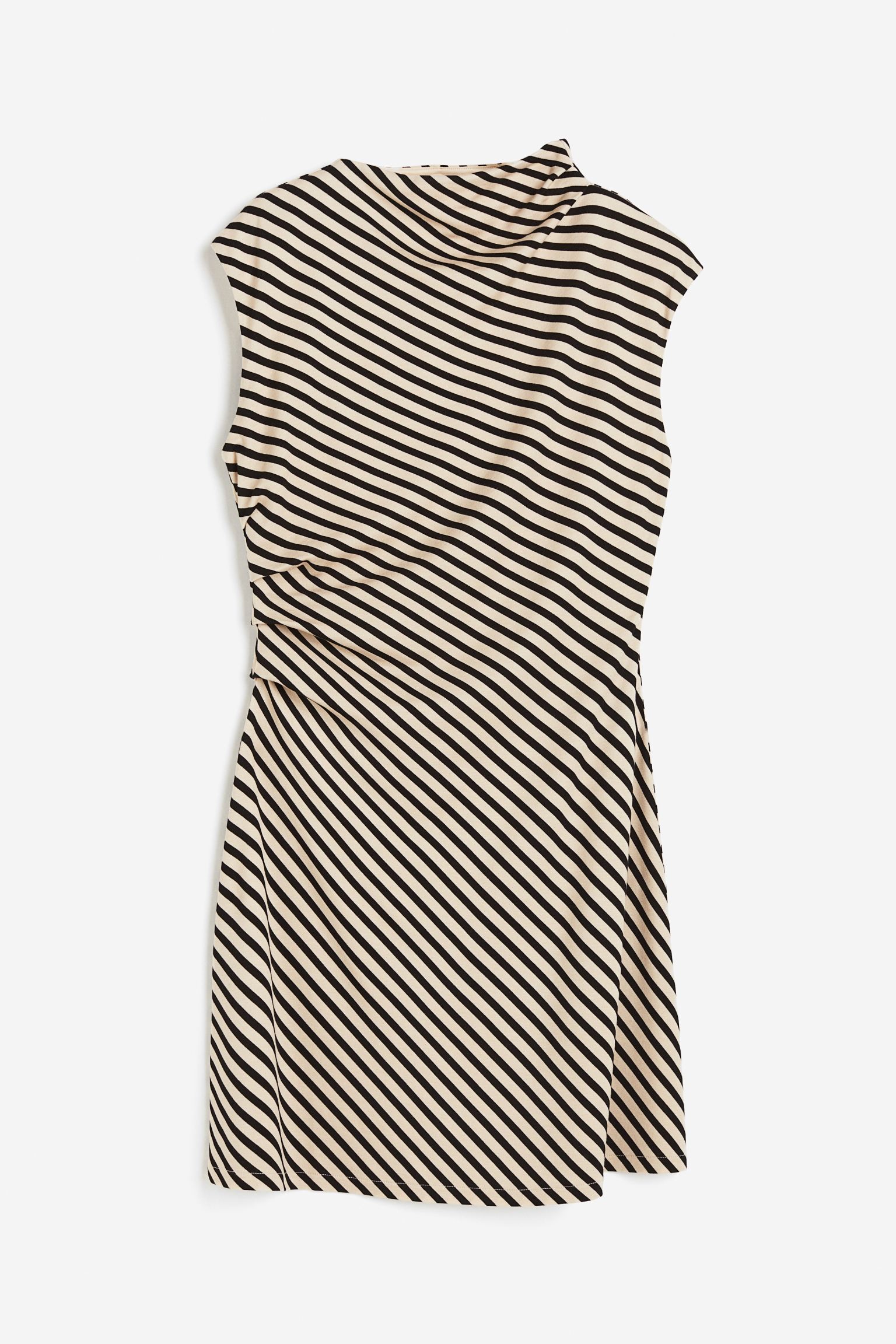 

Платье из джерси с драпировкой