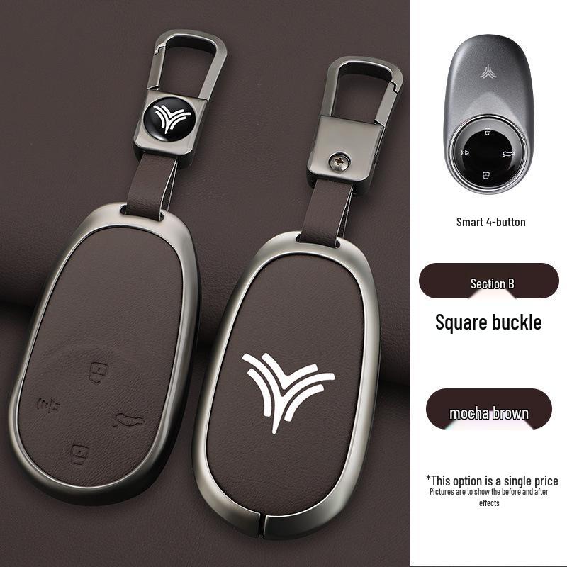 Nezha S/U/L/S/X/AYA GT Wagon Key Case: Full-Coverage Protective Shell & Buckle