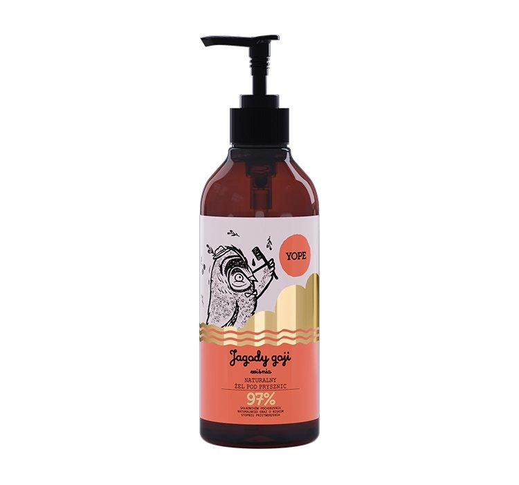 Yope Goji Berry & Cherry Revitalizing Shower Gel, 400ml