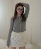 SALON DE YOHN Button Slit Cardigan_ Gray