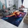 1PC Colorful dragon on mountain Print Carpet Rug for Living Room Bedroom Sofa Doormat Home Decor Non-slip Floor Mat