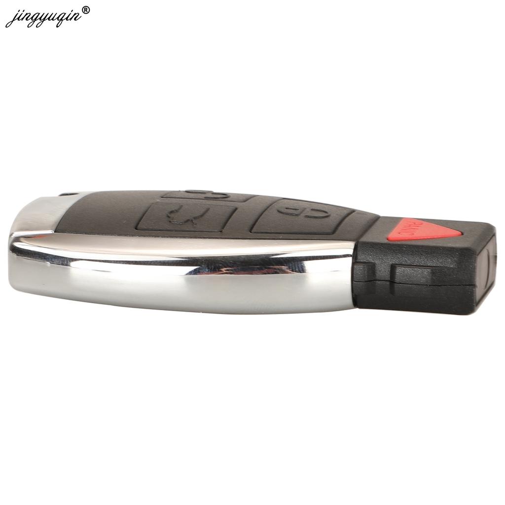 jingyuqin 2/3/4 Buttons Car Key Shell For Mercedes Benz B C E ML S CLK CL Modified Replacement Smart Auto Key Case Upgrade