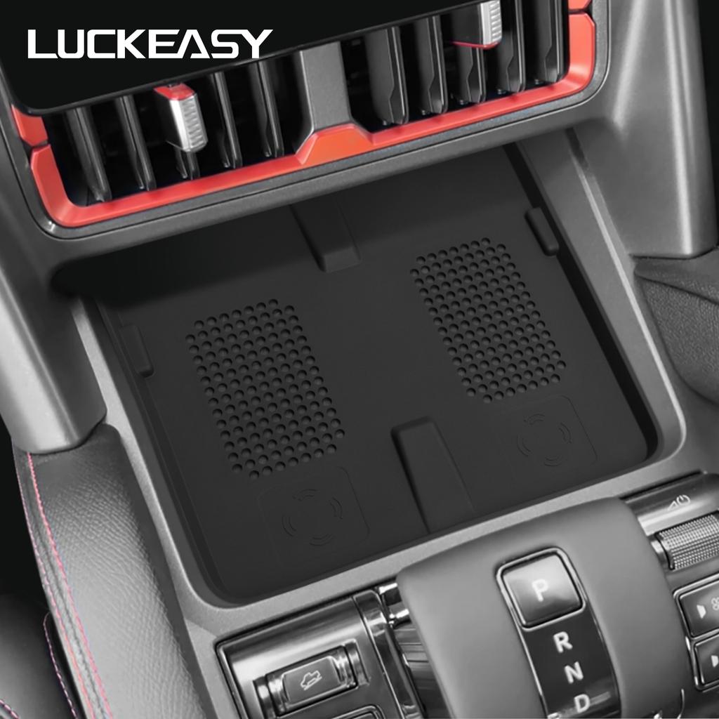 For BYD SHARK 2026 Non-slip Mat Central Control Wireless Charging Pad Car Pickup Interior Accessories Silicone Protective Pad