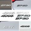 3D ABS Plastic Car Rear Tail Trunk Badge Sticker BT50 BT-50 4x4 Logo Emblem Tailgate Nameplate Sticker Decor