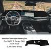 Für BMW 5er G60 2024 2025 2026 Armaturenbrettabdeckung Premium Flanellmatte Vermeiden Sie Lichtmatte Anti-UV-Hülle Teppich Sonnenschutz Anti-Rutsch