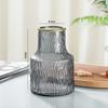 Transparent Glass Vase Large Mouthed Vase Living Room Bedroom Desktop Hydroponic Flower Arrangement Home Decoration Vases