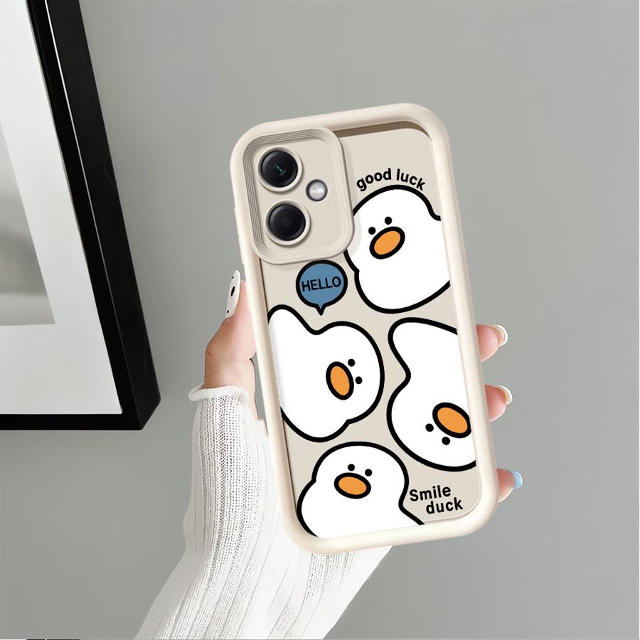 Phone Cover Case for Xiaomi Redmi Note 14 Pro Plus 13C 12 A1 A2 A3 A4 11 Note 13 10 12s 11s 12C 14C Stylish Cartoon Duck