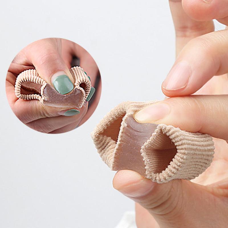 1 stuks siliconen teenspreider, scheider, corrector, duim, vingercorrectie, rechttrekken, voetverzorgingstool