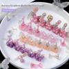 Magnetic Acrylic Nail Practice Stand Butterfly Shape Nail Display Stand Tips Holder Wearable Nail Display Stand Tool