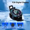 NEW F29 Digital Display Mobile Phone Cooler Semiconductor Cooling Fan Radiator Magnetic Back Clip Cool Heat Sink for IOS Android