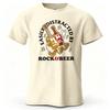 Easily Distracted By Rock Beer Printed Unisexs Tshirt Oversized Vintage Meme Graphic Tees For Unisex Tees Streetwear