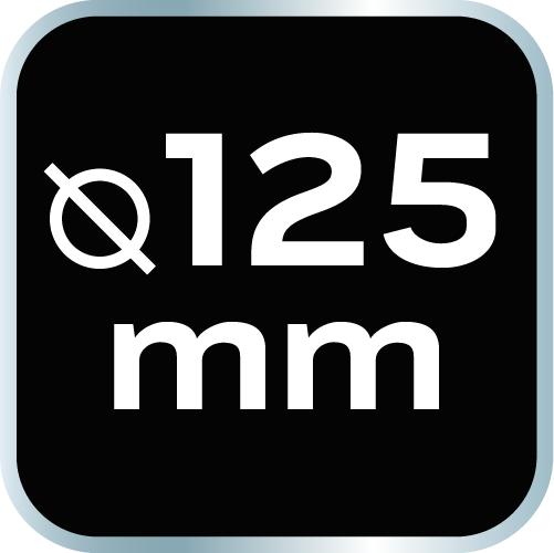 Polishing felt 125 x 20 mm, M14