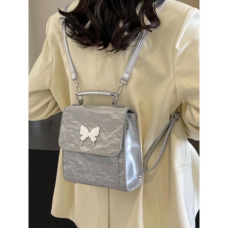 Niche Design Bag New Versatile Backpack Female Portable Student Schoolbag Travel