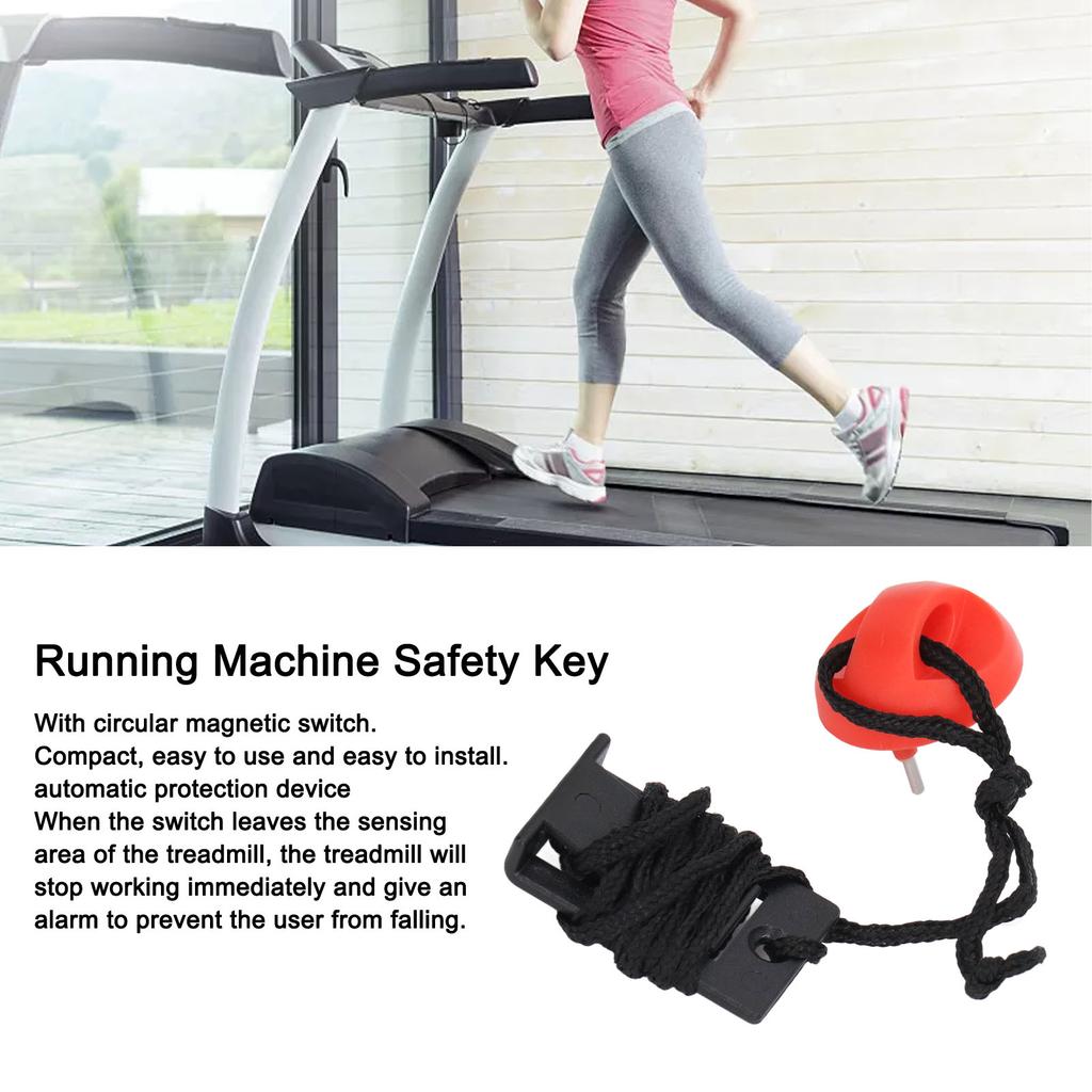 2pcs Universal Treadmill Magnet Safety Keys, 2 Styles